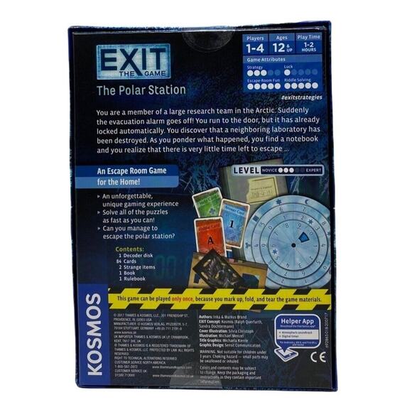 Exit the Game THE POLAR STATION Level Novice An Escape Room Game for the Home - Picture 4 of 5